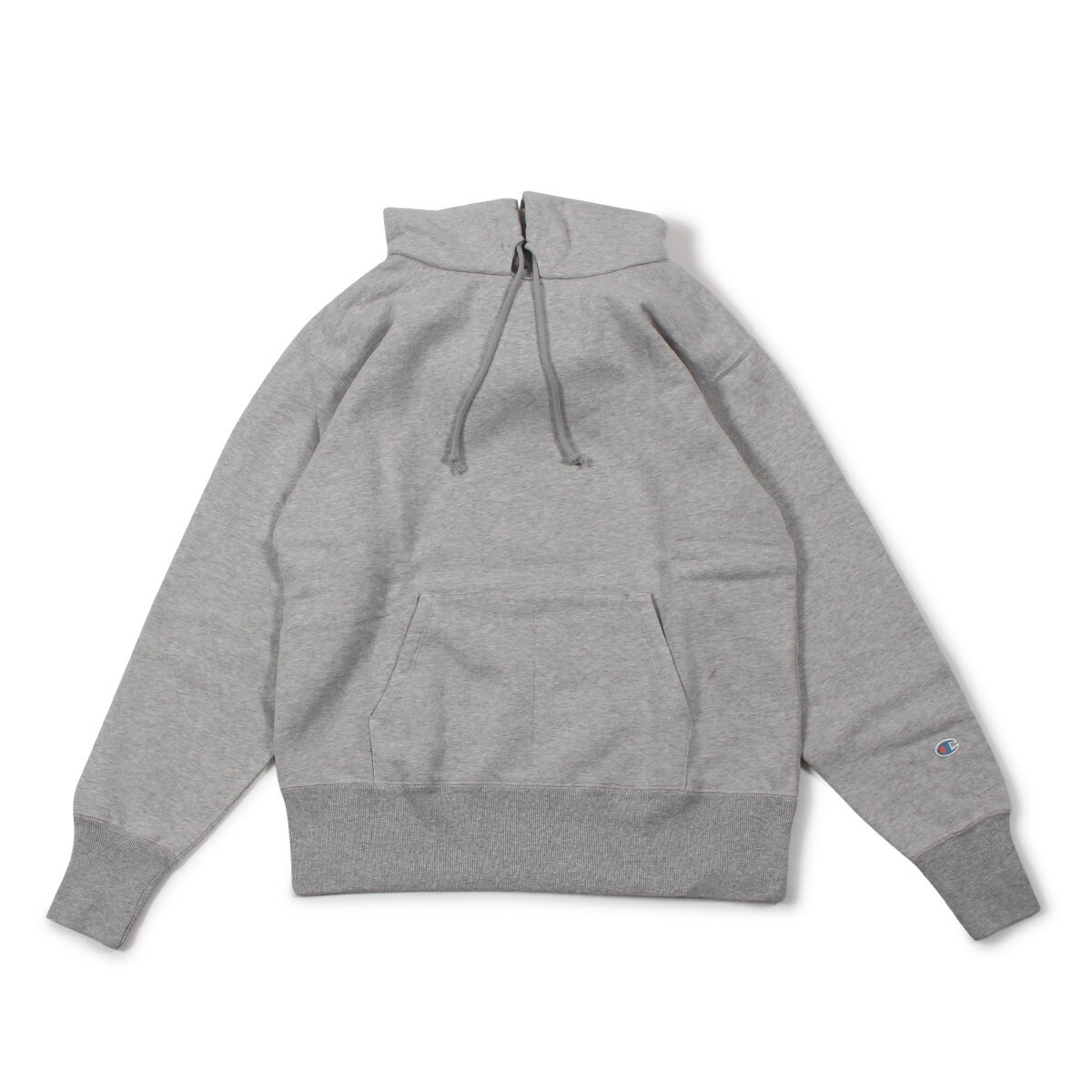 Champion PULLOVER HOODED SWEATSHIRT チャンピオン パーカー プルオーバー スウェット メンズ 無地 ブラック オフ ホワイト グレー 黒 C3-Q121