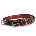 レザーベルト 【最大1000円OFFクーポン配布中】 NEWYORKER LEATHER BELT ニューヨーカー ベルト レザーベルト メンズ 本革 ブラック ブラウン ダーク ブラウン 黒 NY-5080219