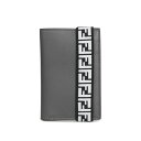 FENDI CARD CASE フェンディ カードケース パスケース 名刺入れ メンズ グレー 7M0265 A8VC