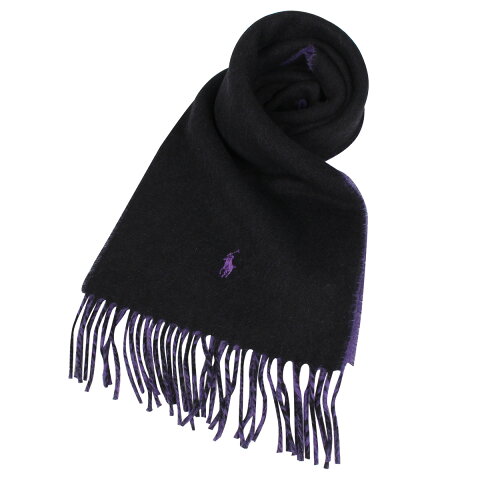 POLO RALPH LAUREN CLASSIC REVERSIBLE SCARF ポロ ラルフローレン マフラー メンズ レディース ウール リバーシブル PC0455