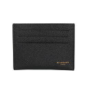 ジバンシィ パスケース 【最大1000円OFFクーポン配布中】 GIVENCHY LEATHER EROS CARD HOLDER ジバンシー パスケース カードケース ID 定期入れ メンズ 本革 ブラック 黒 BK6003