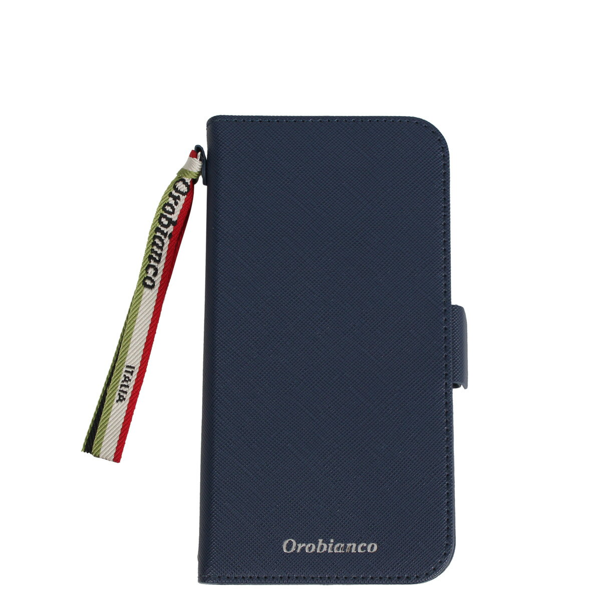 Orobianco PU LEATHER BOOK TYPE CASE オロビアンコ iPhone11 ケース スマホケース 携帯 手帳型 アイフォン メンズ レディース サフィアーノ調 ブラック ネイビー カーキ レッド 黒