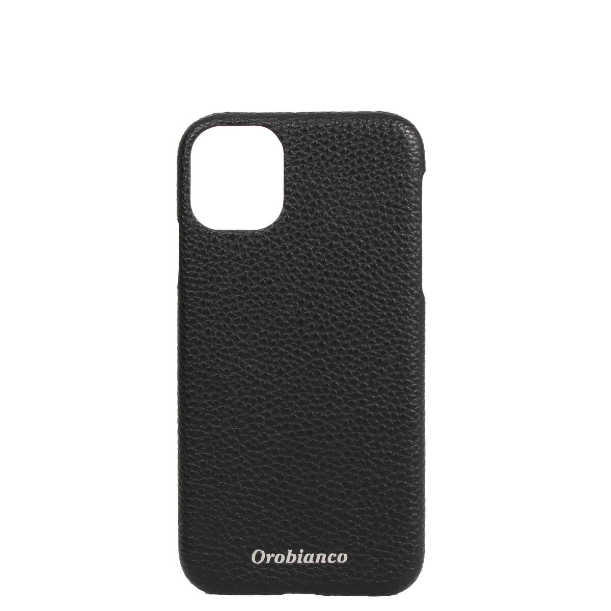 Orobianco PU LEATHER BACK CASE オロビアンコ iPhone11 ケース スマホケース 携帯 アイフォン メンズ レディース シュリンク ブラック ネイビー グレージュ レッド 黒