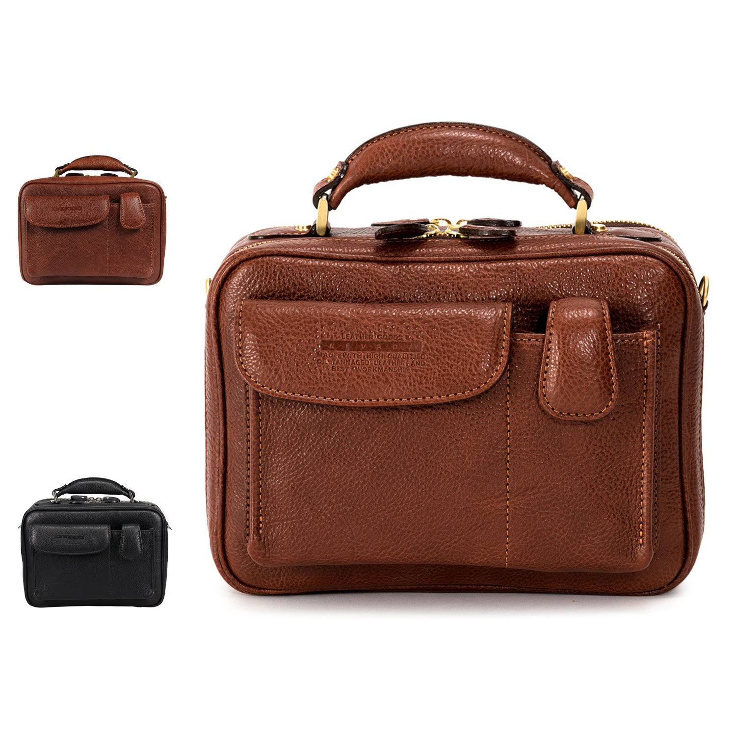 【最大1000円OFFクーポン発行中】 Lugard NEVADA ラガード ネヴァダ バッグ ショルダーバッグ メンズ 2way 青木鞄 ブラウン 5076