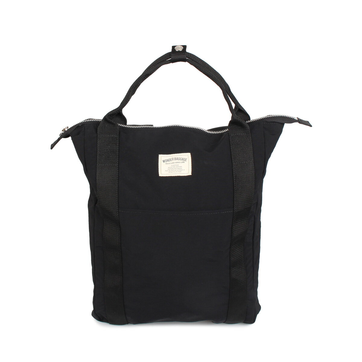 楽天ALLSPORTSWONDER BAGGAGE SUNNY RELAX SACK TOTE ワンダーバゲージ リュック バッグ バックパック トートバッグ メンズ レディース 10.5L 撥水 2WAY ブラック ネイビー ベージュ マスタード 黒