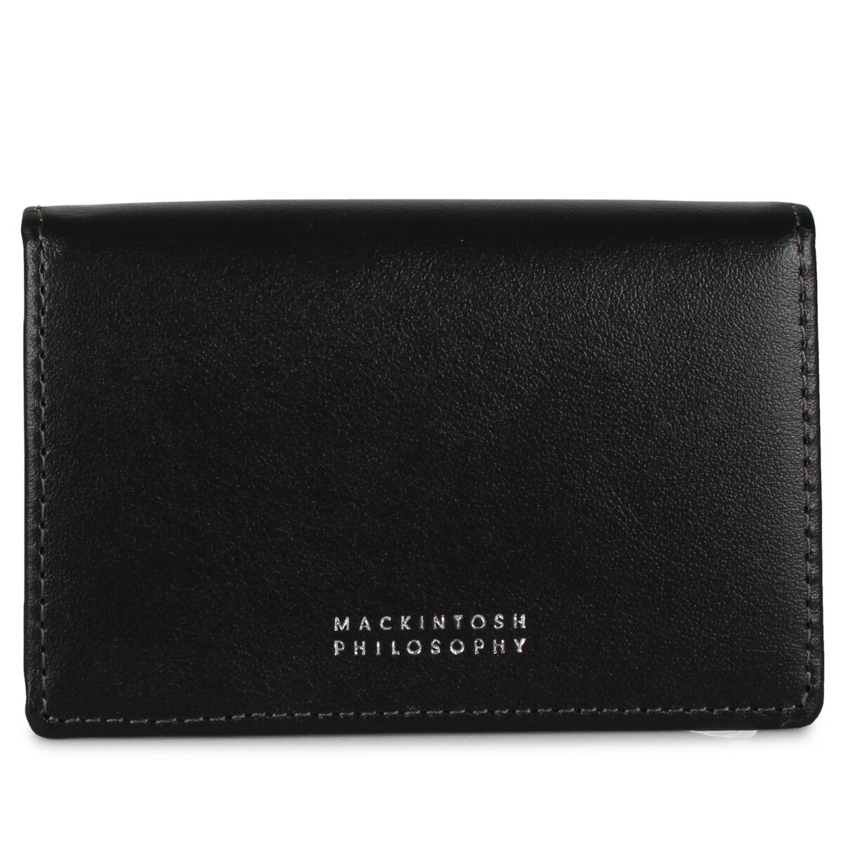 【最大1000円OFFクーポン配布中】 MACKINTOSH PHILOSOPHY CARD CASE マッキントッシュ フィロソフィー カードケース 名刺入れ 定期入れ メンズ 本革 ブラック ネイビー グリーン 黒 MAP-0060119