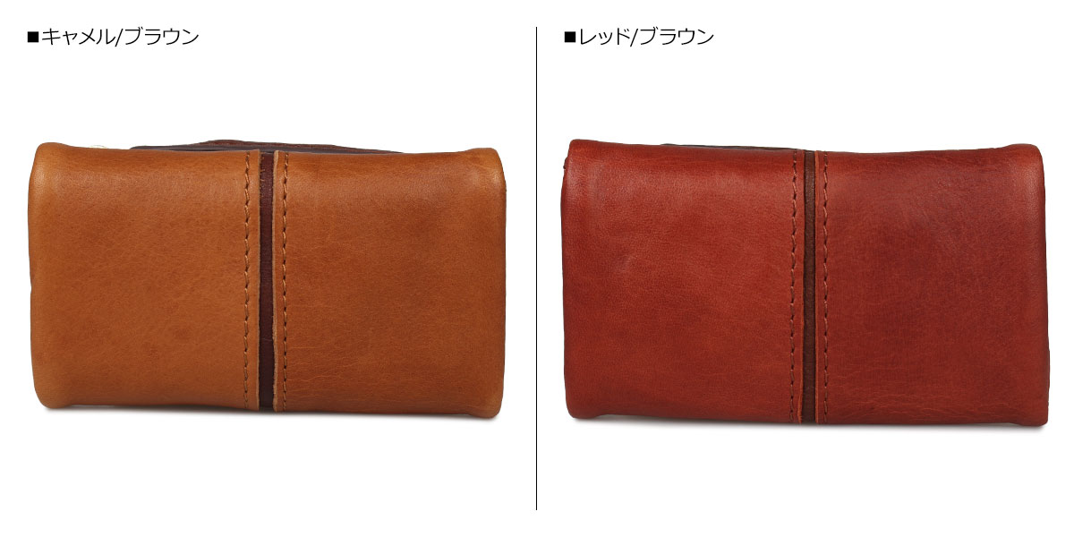 BAGGY PORT バギーポート FULL CHROME KEY CASE キーケース キーホルダー フルクローム メンズ レディース 4連 L字ファスナー ブラック ネイビー オリーブ ブラウン キャメル レッド黒 HRD403