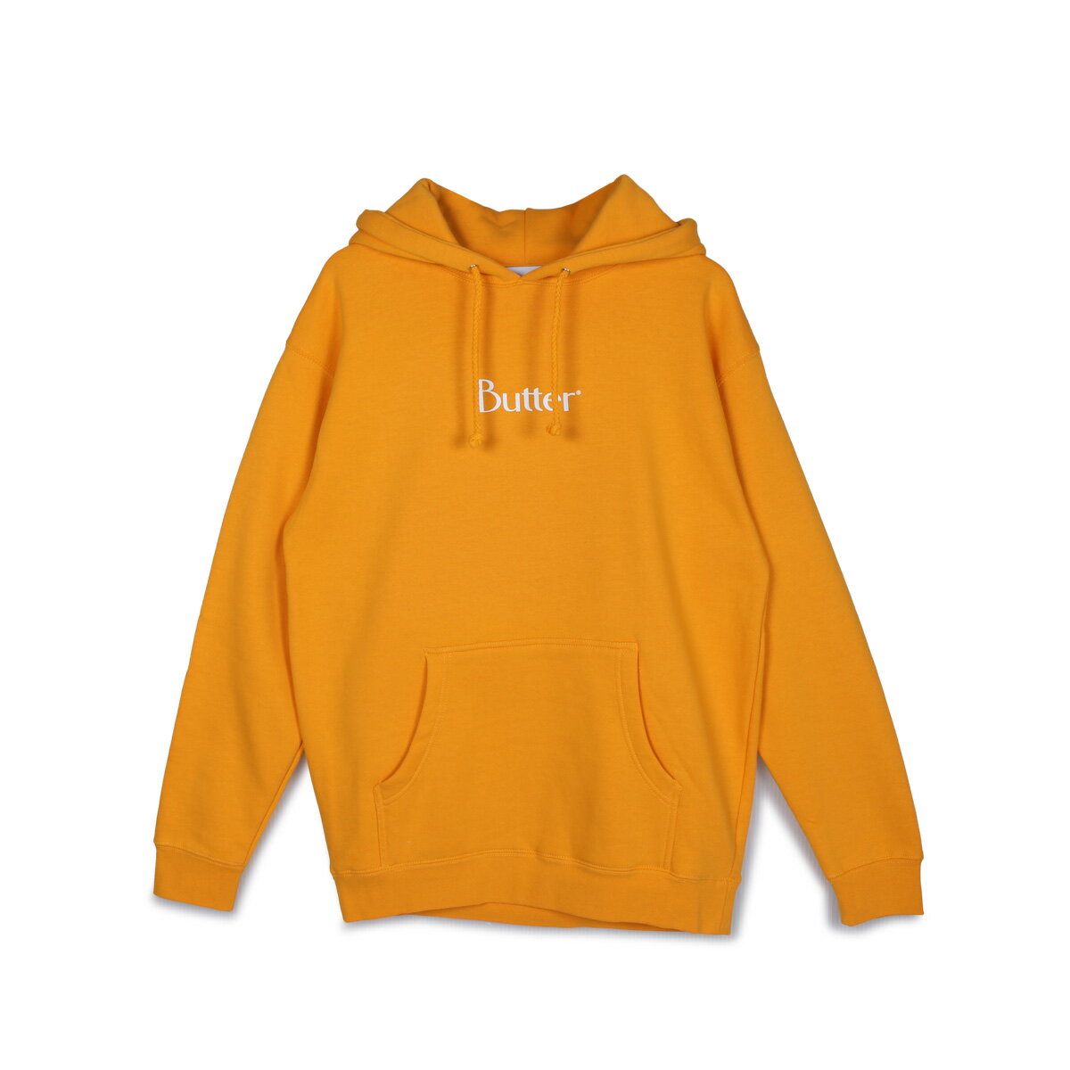 BUTTER GOODS CLASSIC LOGO PULLOVER HOOD バターグッズ パーカー スウェット プルオーバー メンズ ブラック グレー ネイビー イエロー 黒 Q22011