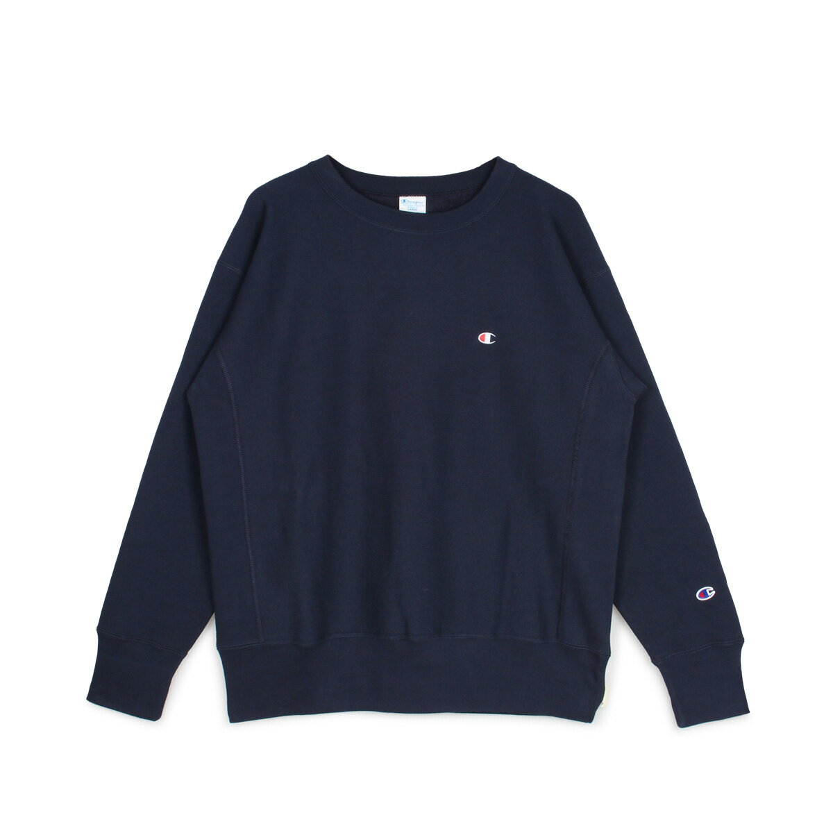 楽天ALLSPORTS【最大1000円OFFクーポン配布中】 Champion REVERSE WEAVE CREW NECK SWEAT チャンピオン リバースウィーブ トレーナー スウェット プルオーバー メンズ レディース ブラック ホワイト グレー ネイビー 黒 白 C3-Q017