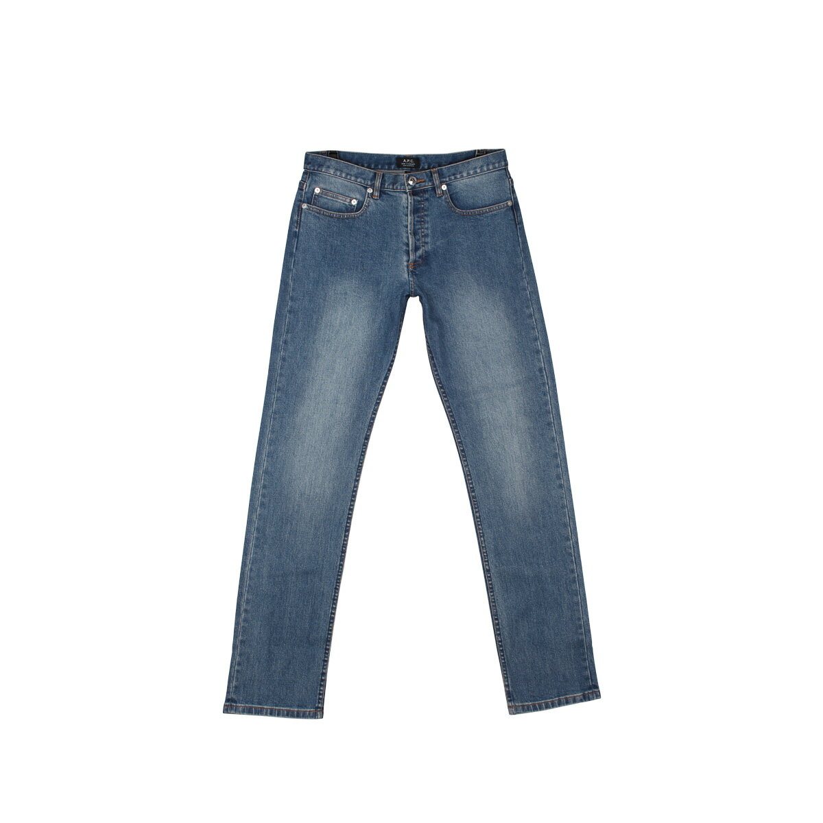 A.P.C.NEWSTANDARDアーペーセーニュースタンダードパンツデニムジーンズストレートメンズブルーCOZZK-M09001