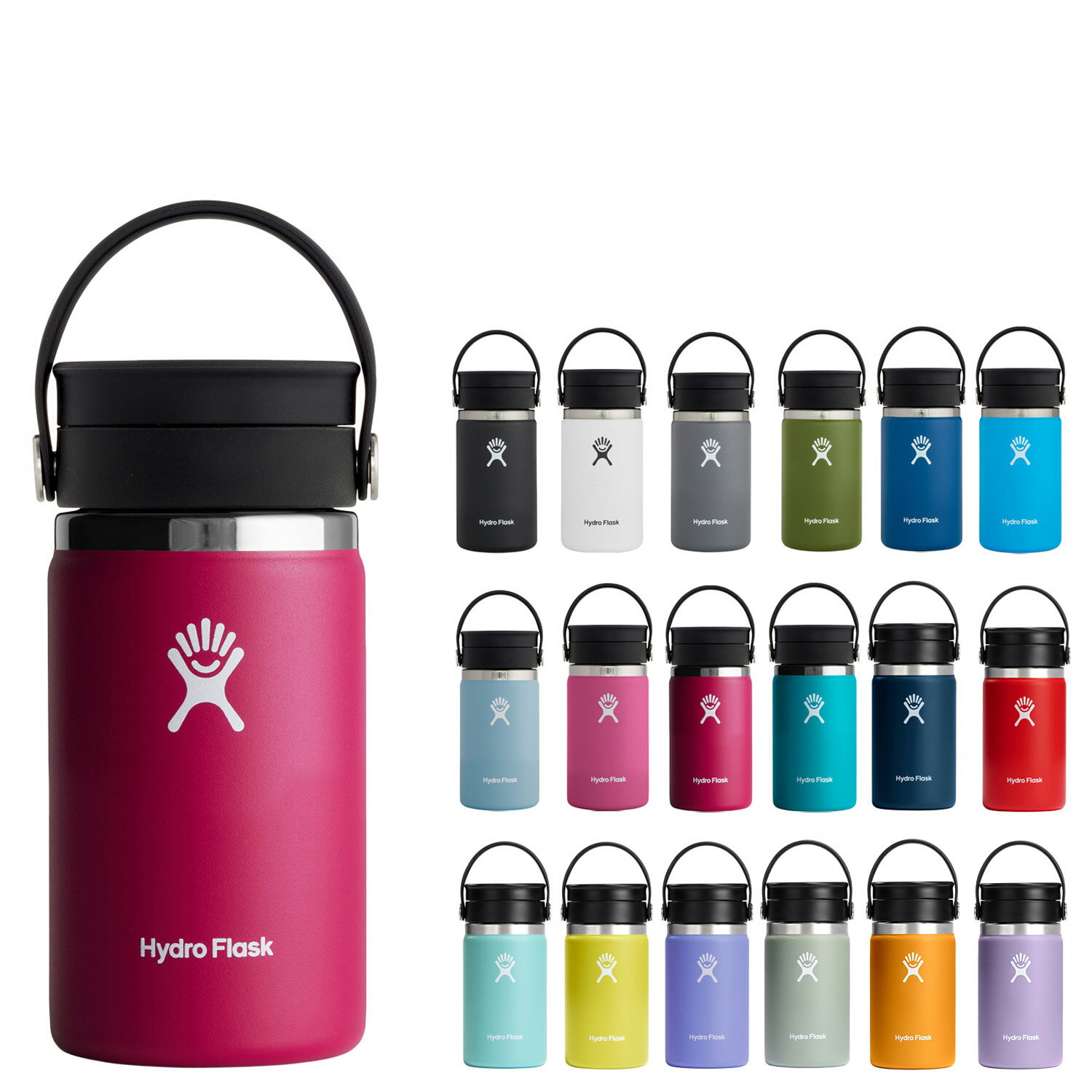 ハイドロフラスク Hydro Flask 12oz コーヒー グレックス シップ ステンレスボトル マグボトル 水筒 魔法瓶 メンズ レディース 12オンス 354ml 保温 保冷 COFFEE FLEX SIP 5089131 アウトドア 母の日