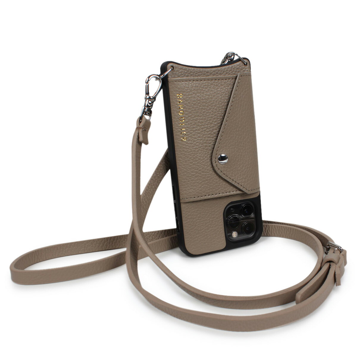 BANDOLIER DONNA SIDE SLOT LIGHT TAUPE バンドリヤー iPhone12 Pro MAX ケース スマホ 携帯 ショルダー アイフォン ドナー サイド スロット ライトトープ メンズ レディース 日本限定 ライト ブラウン 14DOBEGS