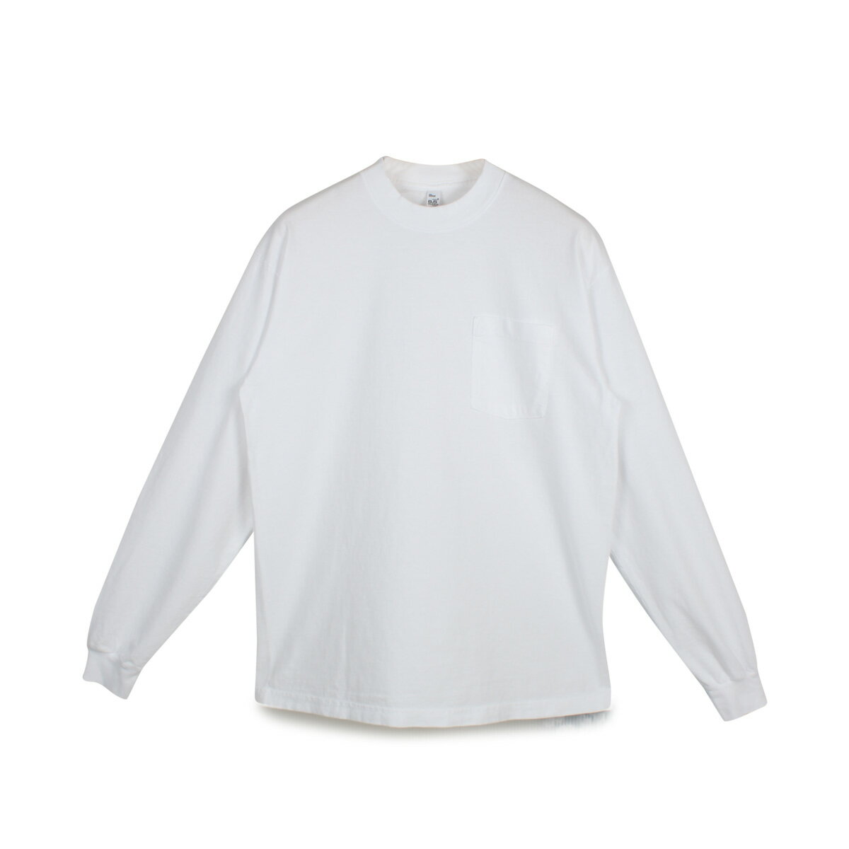 LOS ANGELES APPAREL 6.5 OZ LS GARMENT DYE POCKET T-SHIRT ロサンゼルスアパレル Tシャツ 6.5オンス 長袖 ロンT カットソー メンズ レディース ポケット 無地 ブラック ホワイト 黒 白 1810GD