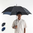 Orobianco オロビアンコ 長傘 雨傘 メンズ レディース 軽量 撥水 パッチワーク ブラック ネイビー ブルー 黒 607010003