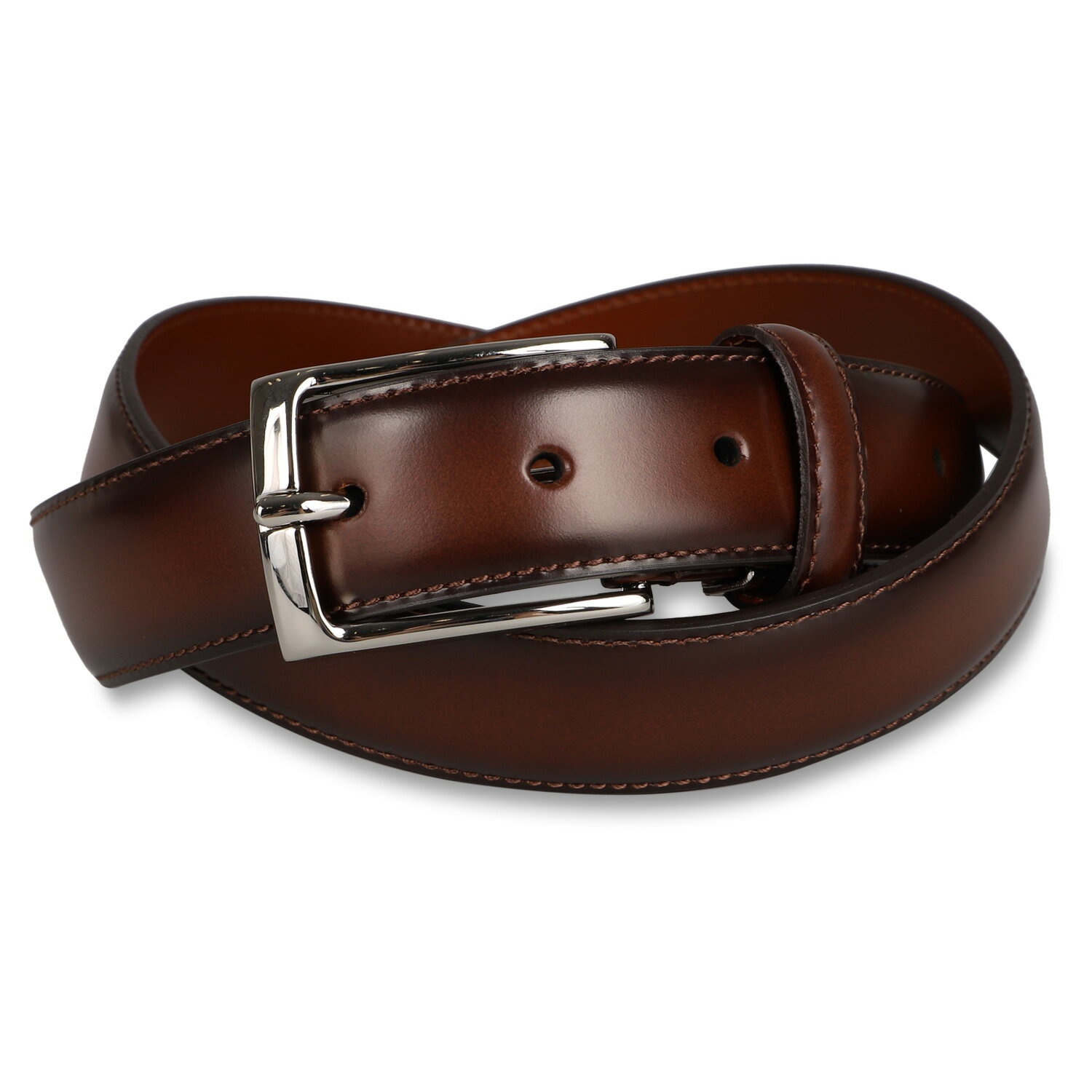 PRAIRIE GINZA LEATHER BELT プレリーギンザ ベルト メンズ 本革 ブラック ブラウン 黒 NB00980