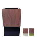 yamatojapan YK06-012WN ヤマトジャパン ゴミ箱 ダストボックス 10L スリム ダブルキューブ W CUBE