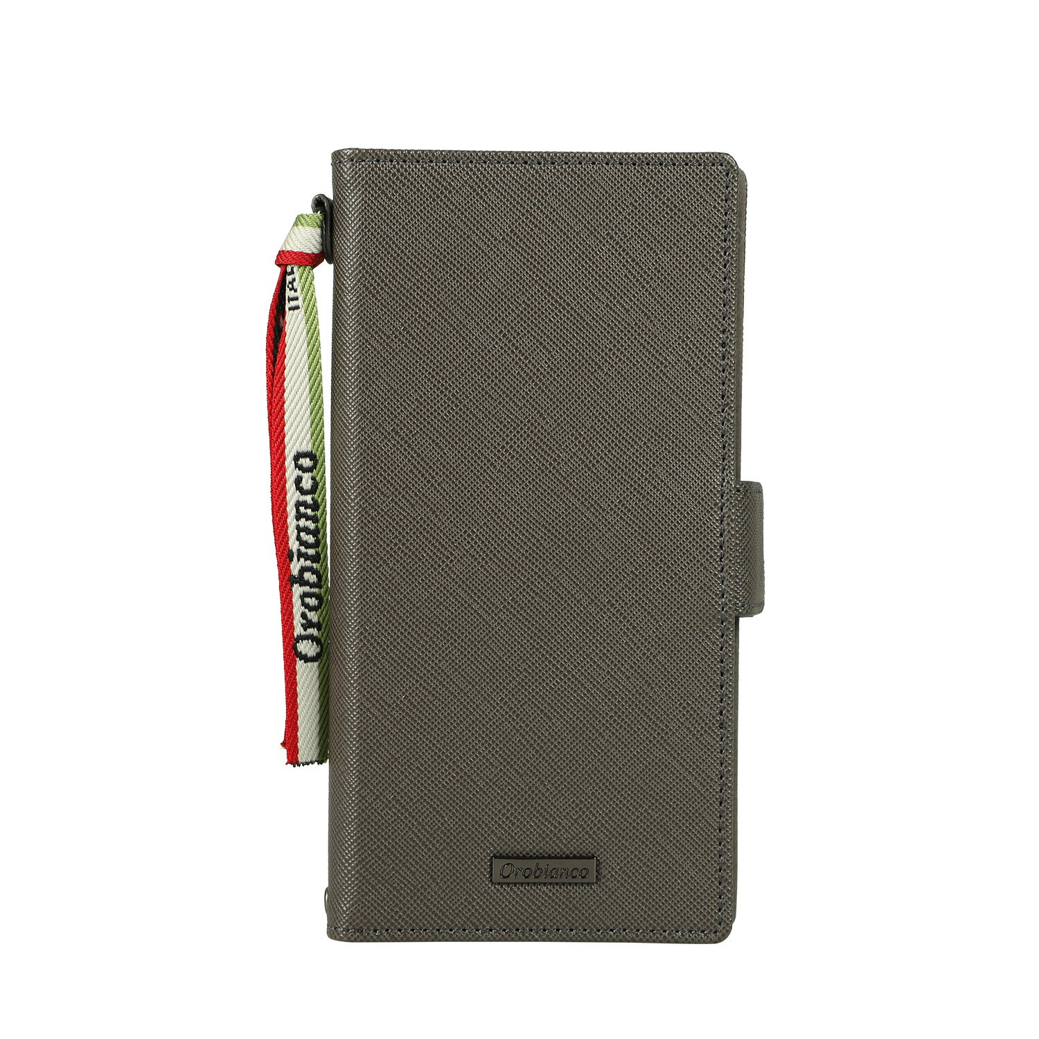 Orobianco オロビアンコ iPhone 13 ケース スマホケース 携帯 手帳型 メンズ レディース PU LEATHER BOOK TYPE CASE グレー ベージュ ワイン ダーク ブルー