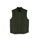 【最大1000円OFFクーポン配布中】 Barbour QUILTED RIB COLLAR VEST バブアー ベスト ジレ キルティング メンズ ネイビー カーキ MGI0101