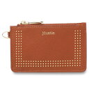 【最大1000円OFFクーポン配布中】 jouetie MICRO STUDS CARD CASE ジュエティ ミニ財布 コインケース 小銭入れ カードケース レディース ブラック アイボリー ネイビー カーキ ブラウン キャメル ワイン ダーク グリーン パープル ピンク シルバー ゴールド 黒 JUT-80880W