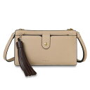Ungrid BIG TASSEL WALLET BAG アングリッド 財布 ショルダーバッグ レディース 斜め掛け 小さめ ブラック アイボリー ベージュ カ...