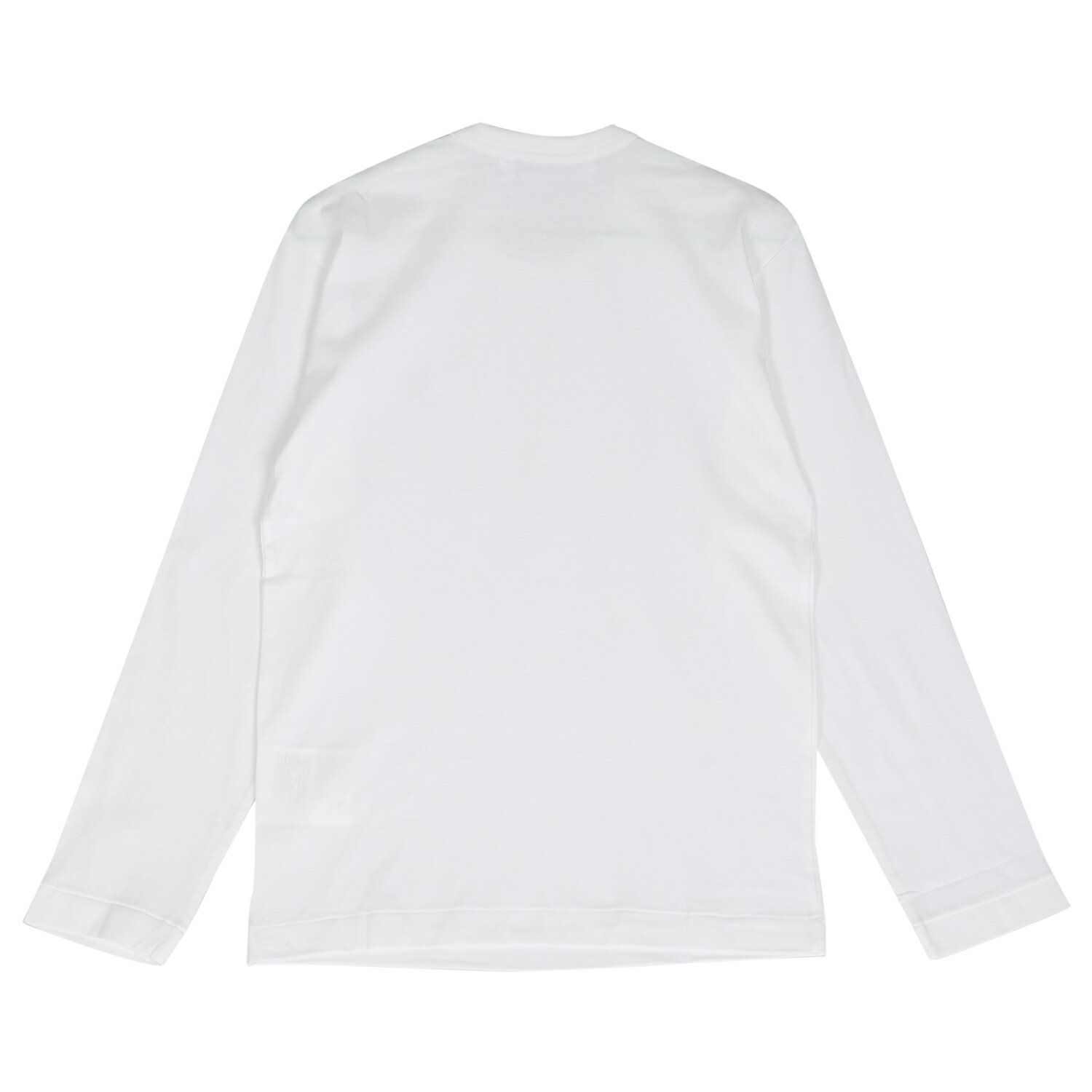 PLAY COMME des GARCONS LONG SLEEVE T-SHIRT プレイ コムデギャルソン Tシャツ 長袖 メンズ カットソー ロンT レッドハート ロゴ ブラック ホワイト 黒 白 T308