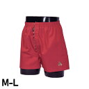 DAKS TRUNKS ダックス トランクス 下着 インナー アンダーウェア メンズ 前開き M-L メンズ下着 男性 レッド グリーン 0183-01