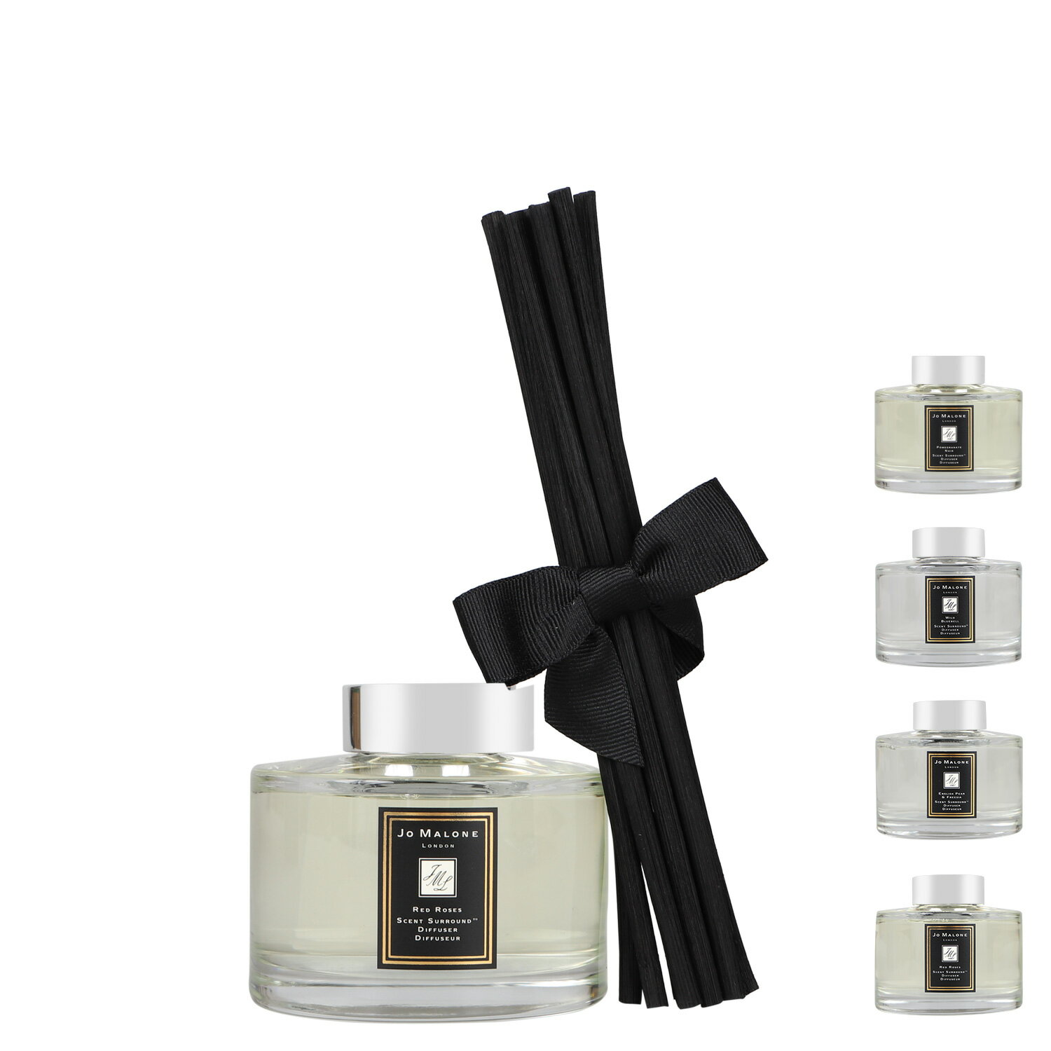 【最大1000円OFFクーポン配布中】 JO MALONE LONDON SCENT SURROUND DIFFUSER ジョー マローン ロンドン ディフューザー ルームフレグランス セント サラウンド 165ml スティック付き ガラスボトル イングリッシュ ペアー＆フリージア レッドローズ