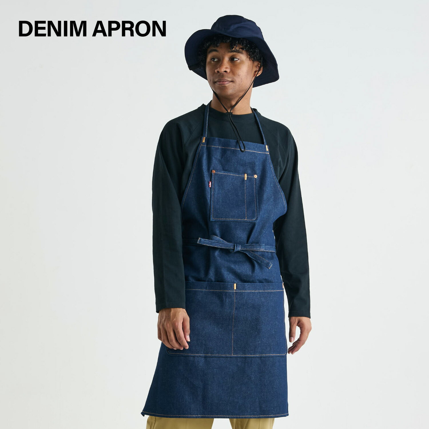 楽天ALLSPORTSLEVIS DENIM APRON リーバイス デニム エプロン ワークエプロン メンズ レディース インディゴ 77162-0018