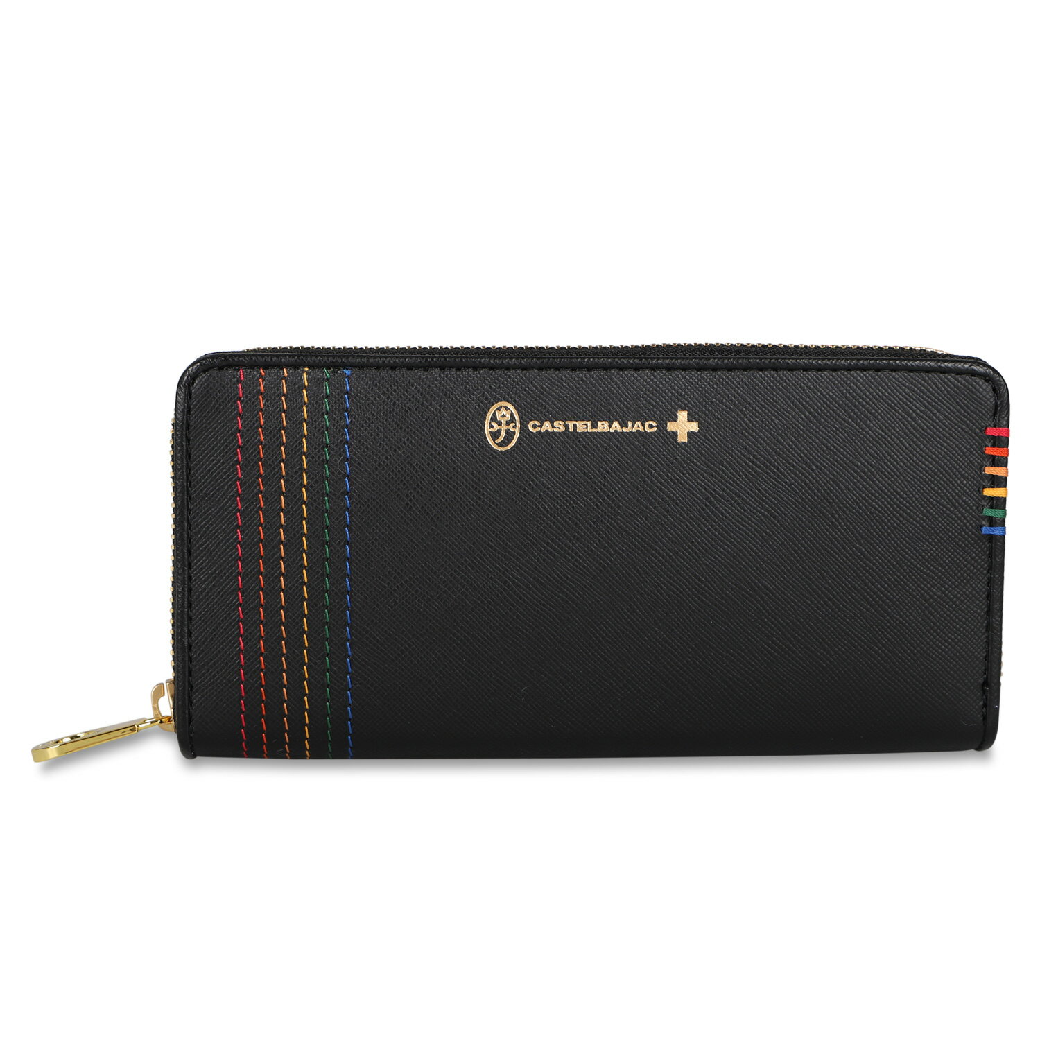 カステルバジャック 革長財布 メンズ 【最大1000円OFFクーポン配布中】 CASTELBAJAC SHEST SERIES LONG WALLET カステルバジャック 財布 長財布 シェスト メンズ レディース 本革 ラウンドファスナー ブラック ホワイト ネイビー オレンジ グリーン 黒 白 27605