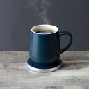 【最大1000円OFFクーポン配布中】 Ui Mug ウィマグ 保温マグカップ コーヒーカップ 355ml ワイヤレス充電器 Qi充電 ファインセラミック