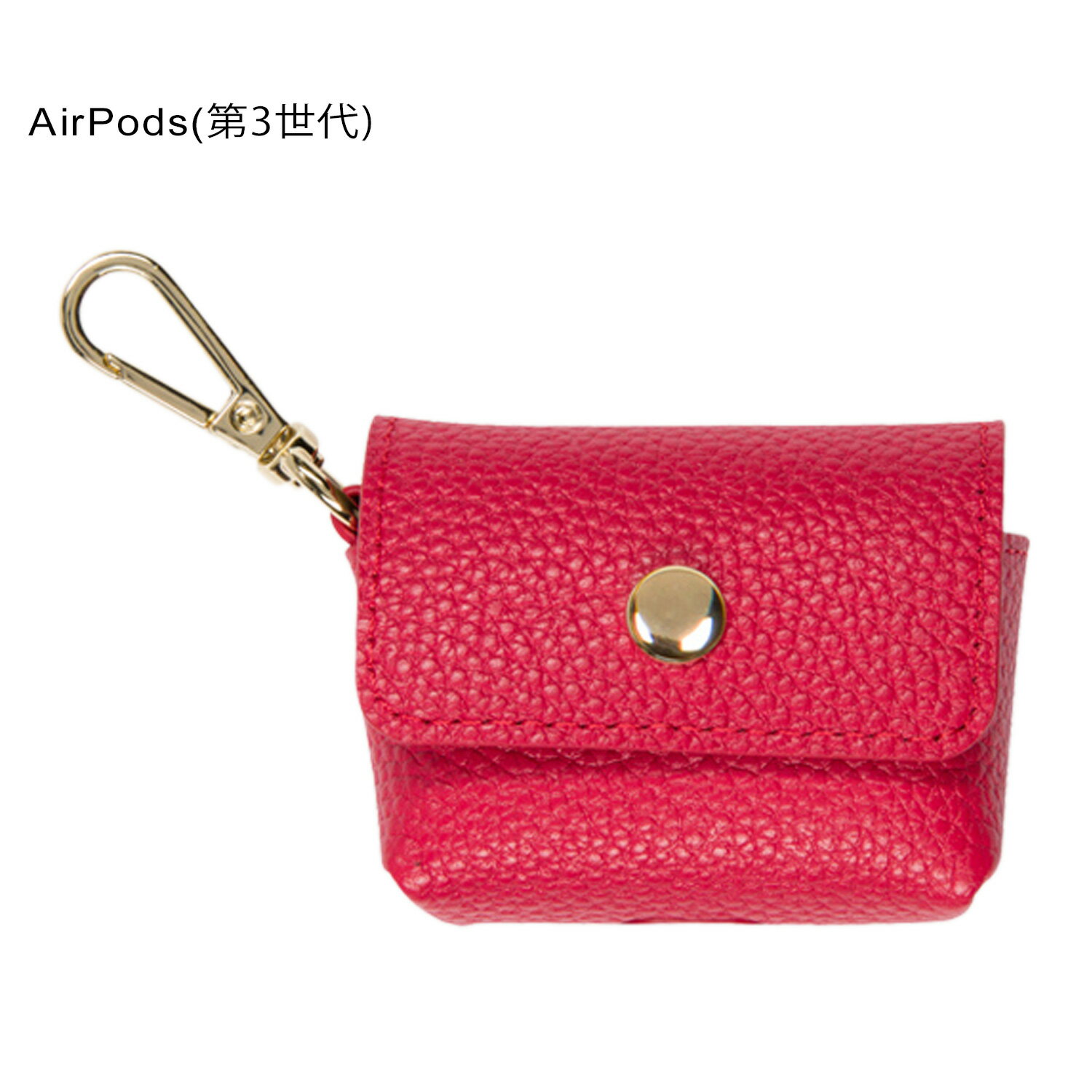 BANDOLIER AirPods3 POUCH POPPY RED バンドリヤー ケース カバー エアーポッズ3 ポーチ ポピーレッド メンズ レディース 46AVE