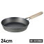 ں1000OFFݥ enzo IRON FRYING PAN 󥾥 ե饤ѥ 24cm IH б Ŵ en-009 ȥɥ