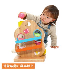 Edute TREE SLOPE エデュテ 木のおもちゃ 知育玩具 スローブ 1歳半から対応 ツリースロープ 男の子 女の子 木製 子供 幼児 LA-003