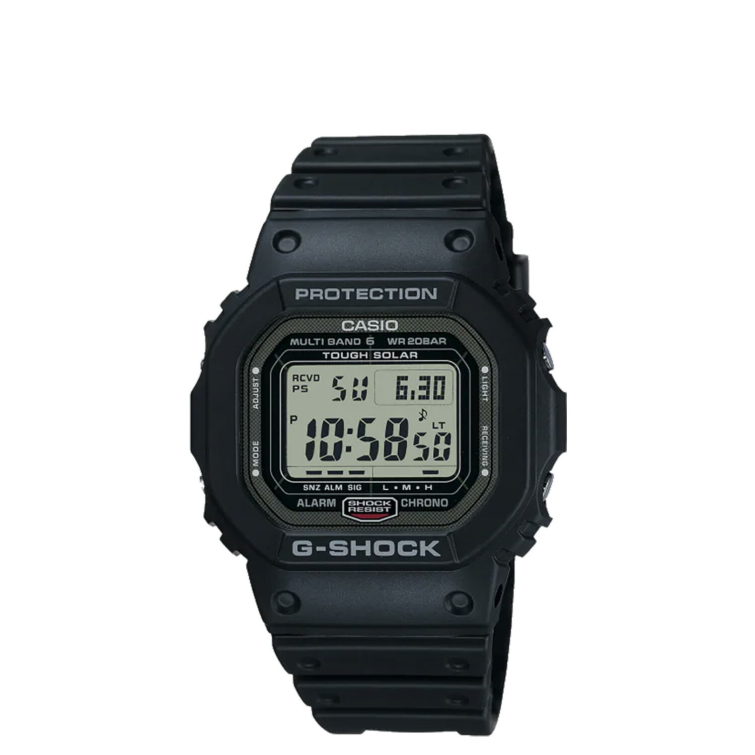 カシオ ビジネス腕時計 レディース 【最大1000円OFFクーポン配布中】 CASIO GW-5000U-1JF カシオ G-SHOCK 腕時計 ソーラー 電波 ORIGIN 5600 SERIES 防水 ジーショック Gショック G-ショック メンズ レディース ブラック 黒