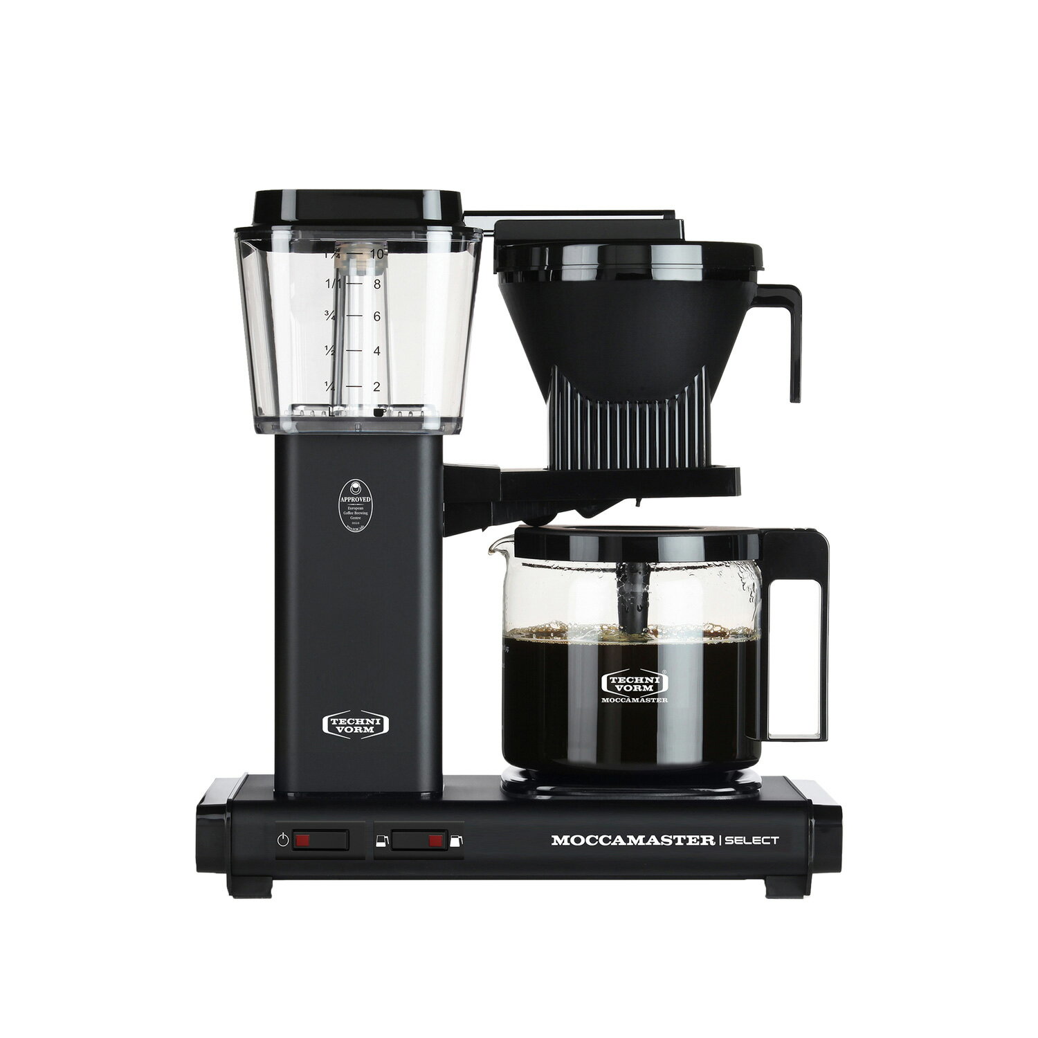 MOCCAMASTER COFFEE MAKER モカマスター コーヒーメーカー コーヒーマシーン ブラック ホワイト レッド シルバー 黒 白 MMKBGSLCT