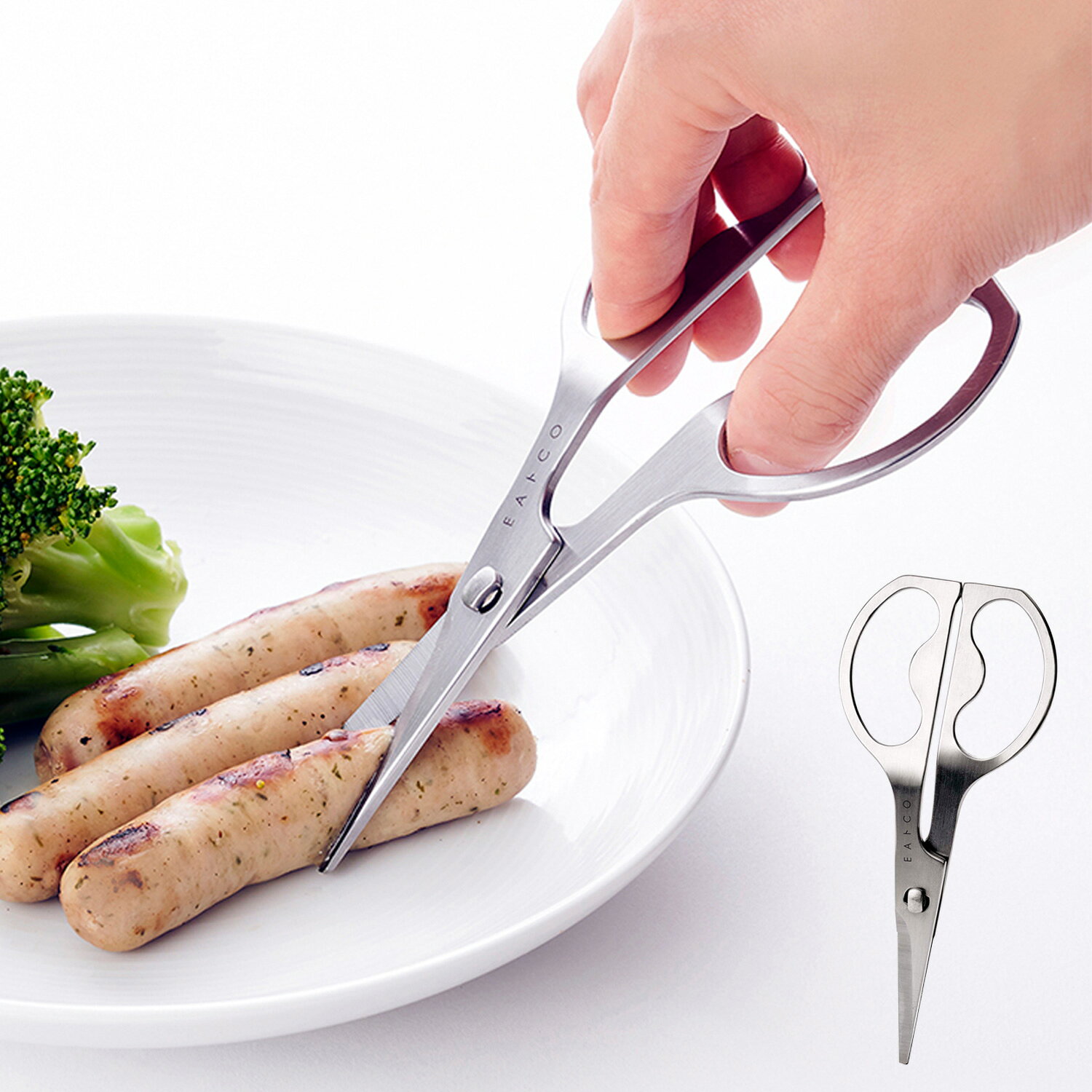 EAトCO CUTLERY HASAMI イイトコ カトラリー はさみ キッチンハサミ 分解 小さい ...