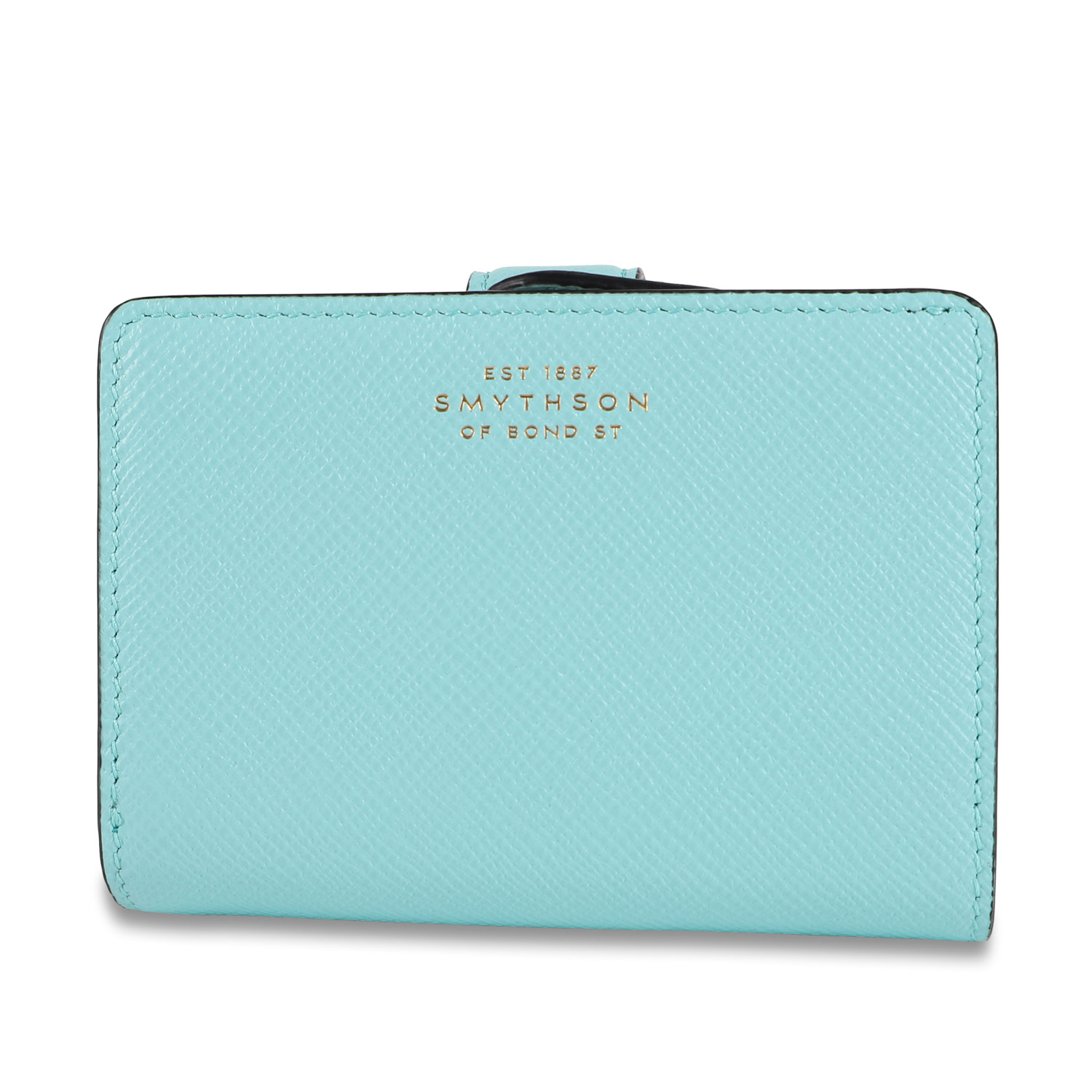 SMYTHSON PANAMA SMALL CONTINENTAL PURSE PRS スマイソン 財布 二つ折り財布 パナマ スモール コンチネンタルメンズ レディース ブラック ベージュ ブルー 黒 1201571