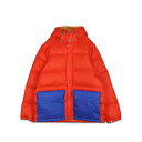 楽天ALLSPORTS【最大1000円OFFクーポン配布中】 THE NORTH FACE COLOR BLOCK SIERRA PARKA ノースフェイス カラー ブロック シエラ パーカー ダウンジャケット メンズ オレンジ NF0A5EIE