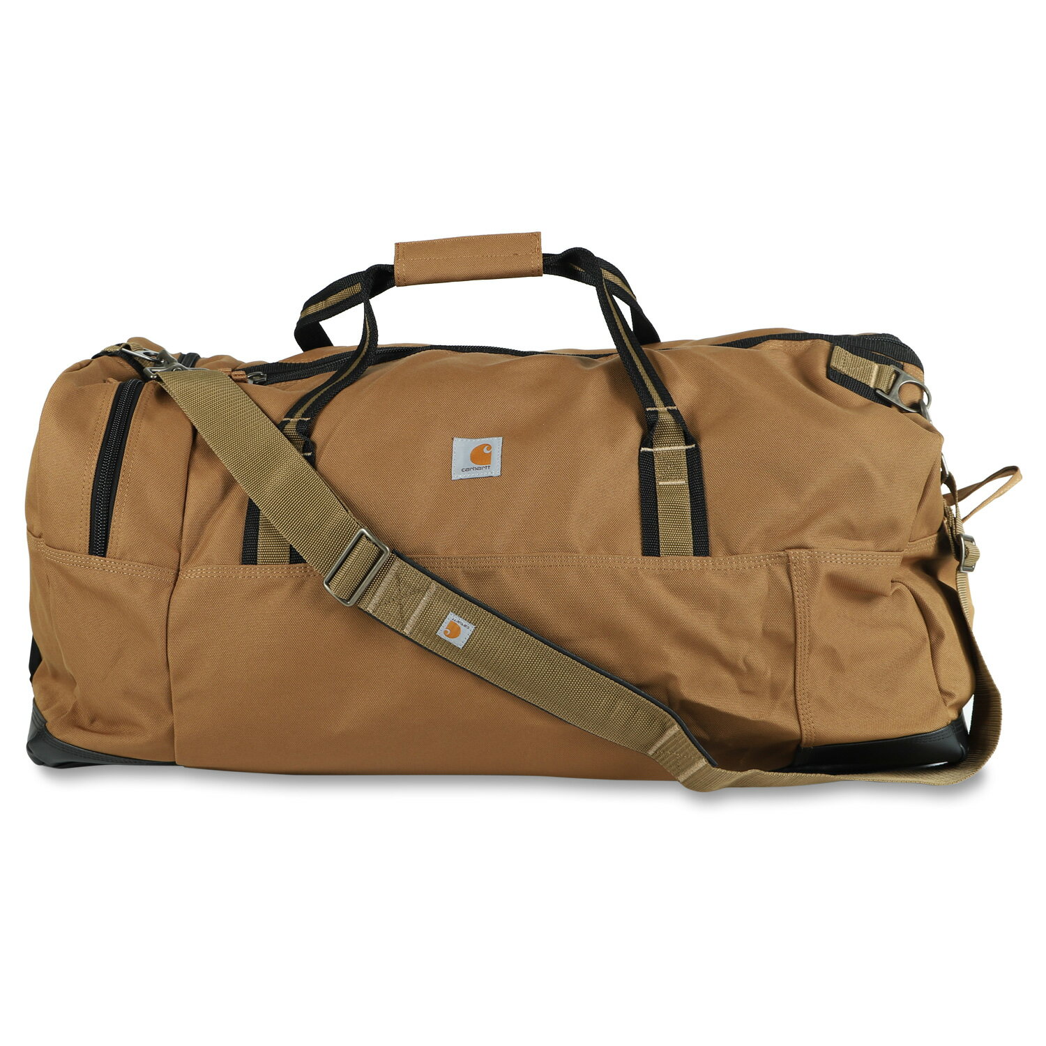 【最大1000円OFFクーポン配布中】 carhartt CLASSIC DUFFEL カーハート ボストンバッグ ダッフルバッグ メンズ レディース 120L 大容量 撥水 ブラック ブラウン 黒 B000033600199