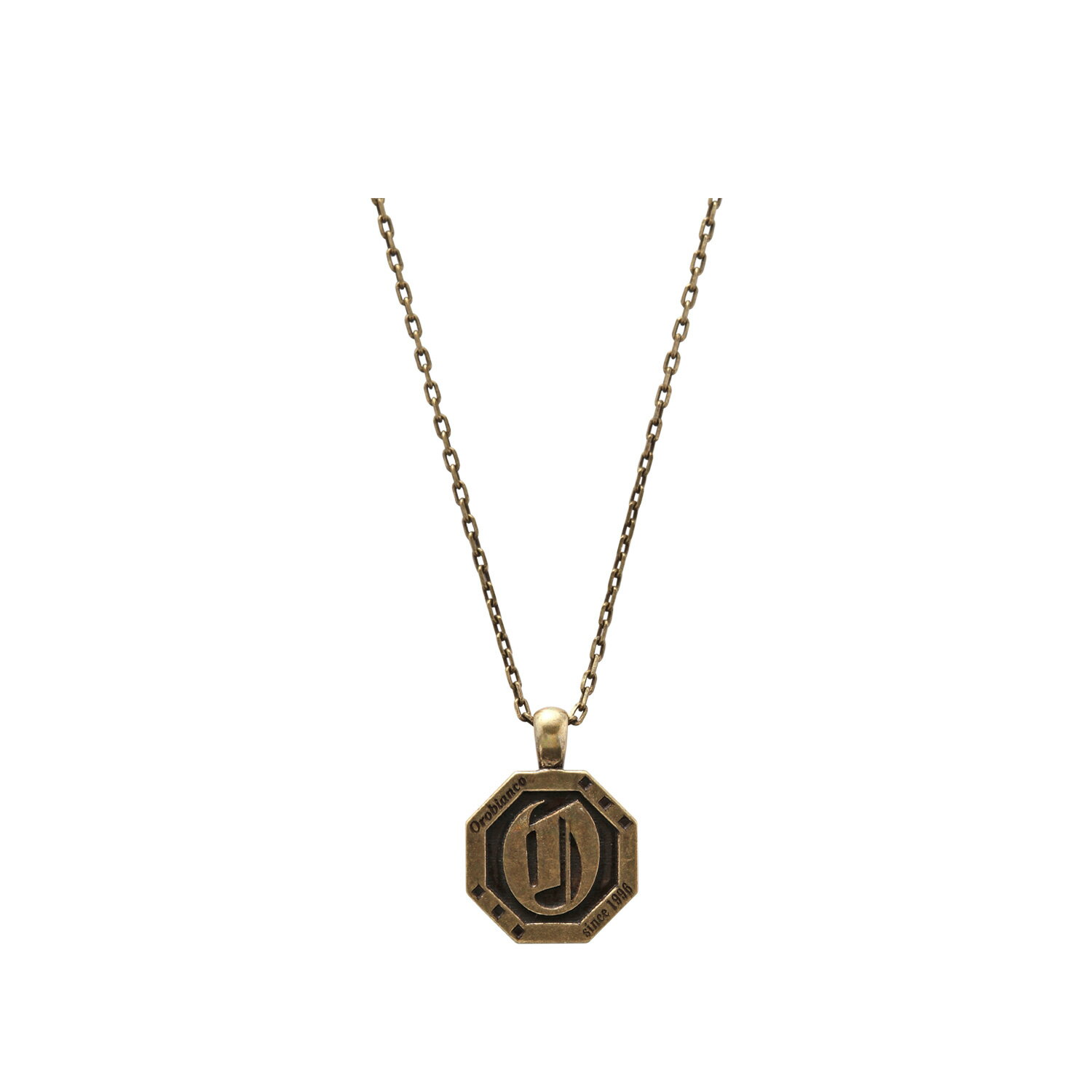 Orobianco NECKLACE オロビアンコネックレス メンズ レディース アジャスター付きゴールド シルバー 金 銀 oro-oron002