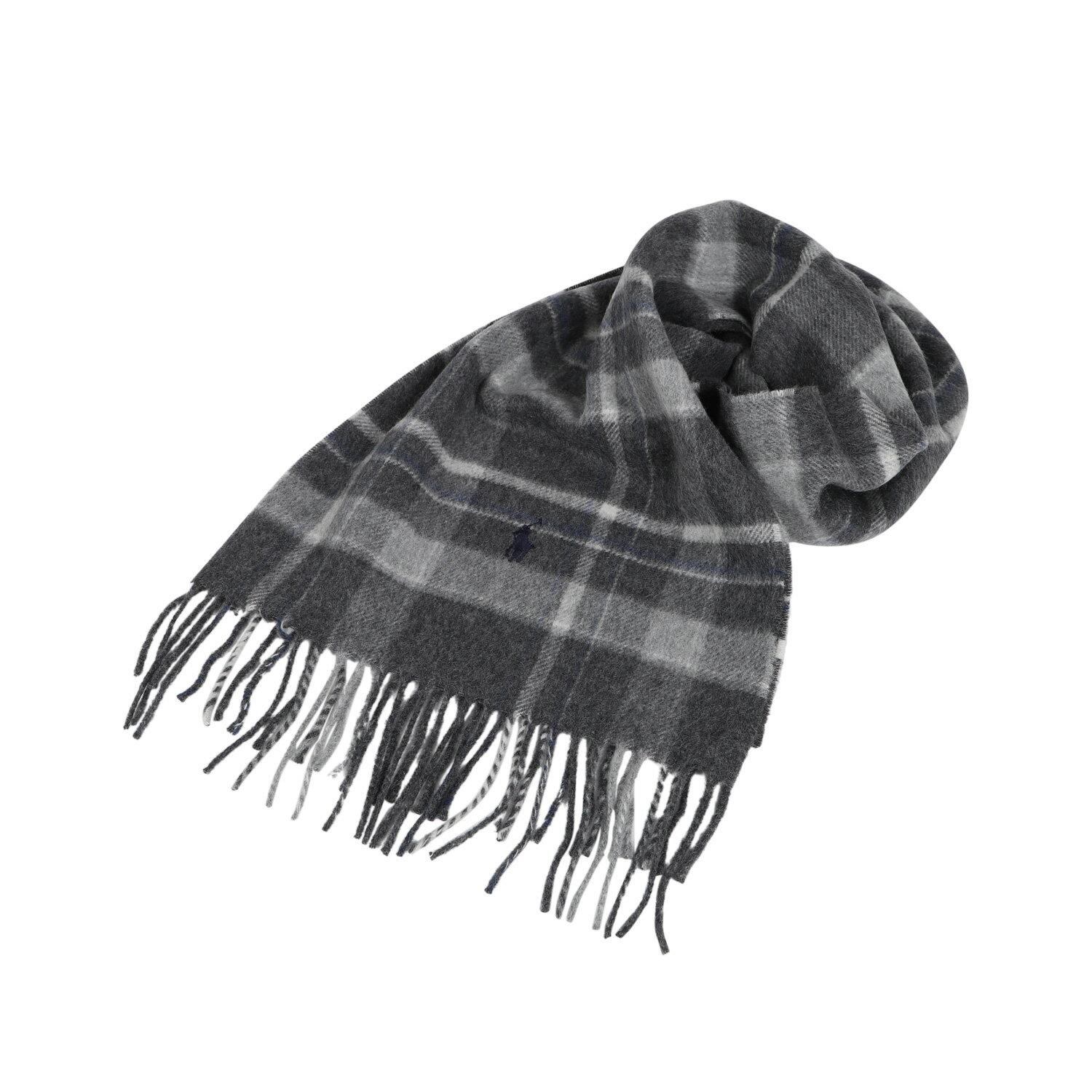 ラルフローレン マフラー（メンズ） 【最大1000円OFFクーポン配布中】 RALPH LAUREN BEDFORD PLAID SCARF ラルフローレン マフラー スカーフ メンズ レディース チェック ベージュ グレー カーキ PC0946