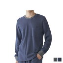 EPOCA UOMO CREW NECK エポカ ウォモ Tシャツ 長袖 ロンT カットソー メンズ グレー ネイビー 0392-39