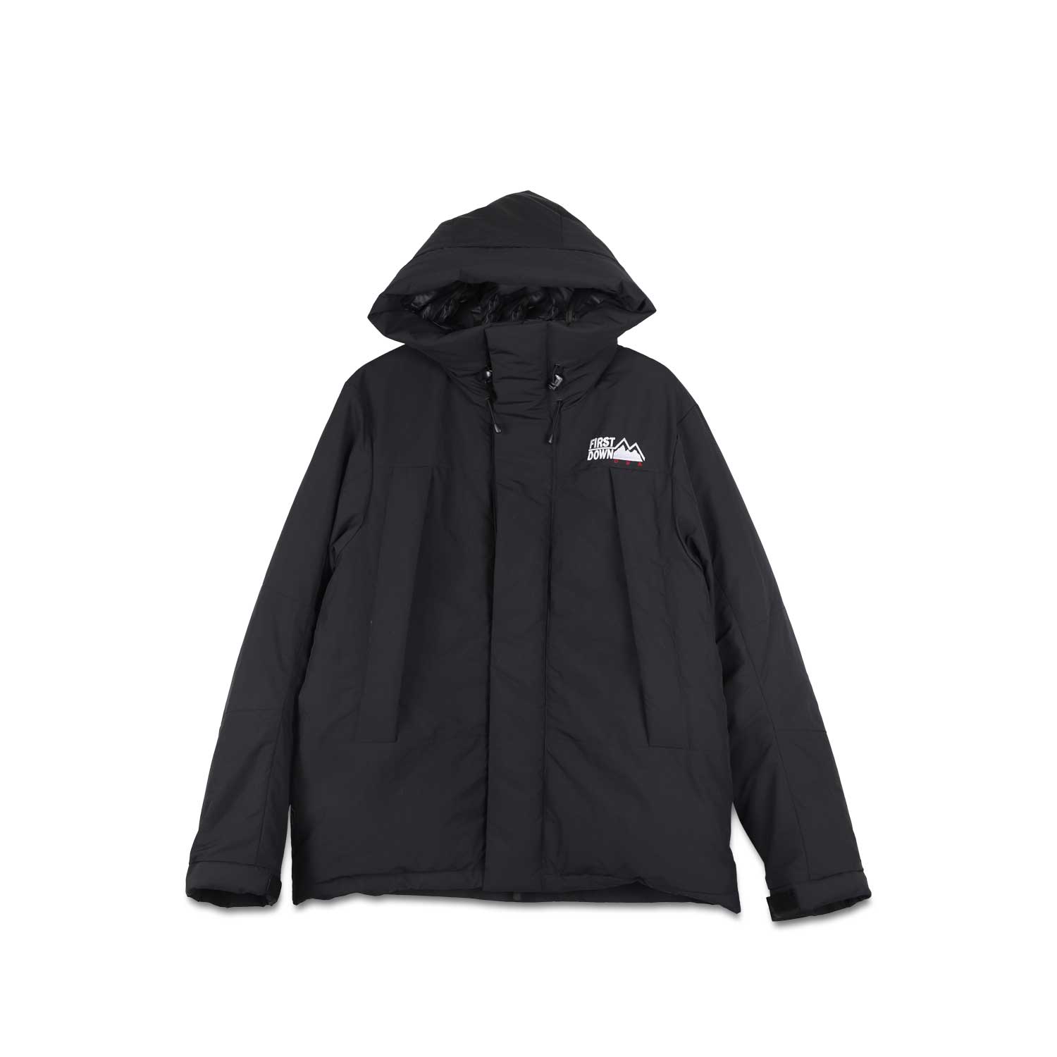 ファーストダウン ダウンジャケット レディース 【最大1000円OFFクーポン配布中】 FIRST DOWN WRAP DOWN PARKA DICROS MAURI ファーストダウン ダウンジャケット パーカー アウター ラップダウンディクロス マウリ メンズ レディース ブラック チャコール ベージュ 黒 F342520C