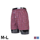 NEWYORKER HOME TRUNKS ニューヨーカーホーム トランクス メンズ 前開き インナー アンダーウェア パンツ 下着 レッド ブルー 0631-...
