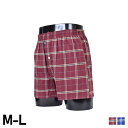NEWYORKER HOME TRUNKS ニューヨーカーホーム トランクス メンズ 前開き インナー アンダーウェア パンツ 下着 レッド ブルー 0633-...