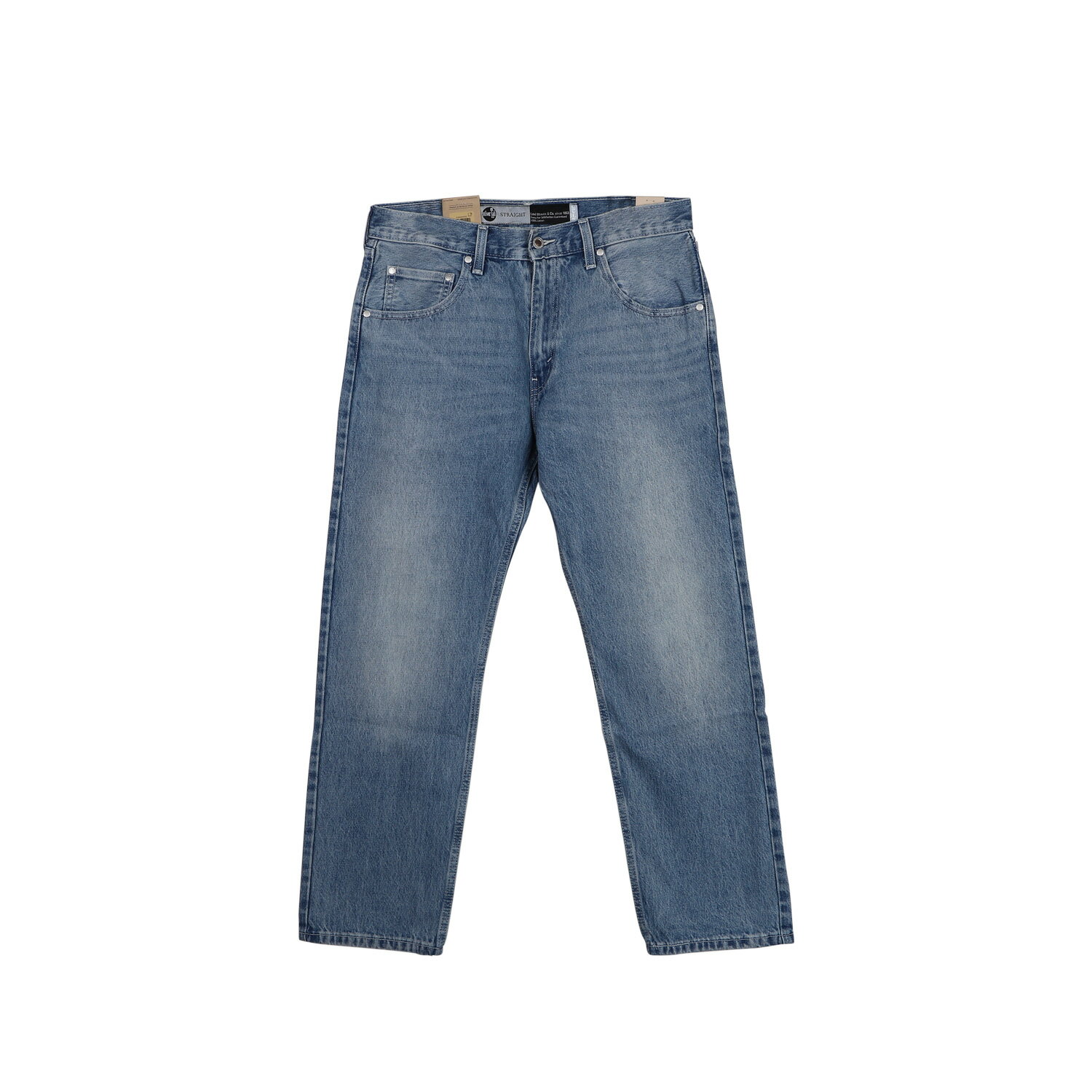 【最大1000円OFFクーポン配布中】 LEVIS SILVERTAB STRAIGHT リーバイス ジーンズ デニム パンツ ジーパン シルバータブ ストレート メンズ ブルー A3666-0005