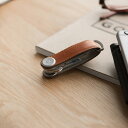 Orbitkey KEY ORGANISER オービットキー キーオガナイザー 2.0 ベルトキーホルダー ベルトストラップ キーケース メンズ レディース 本革 ネイビー ダーク ブラウン LTHO-2