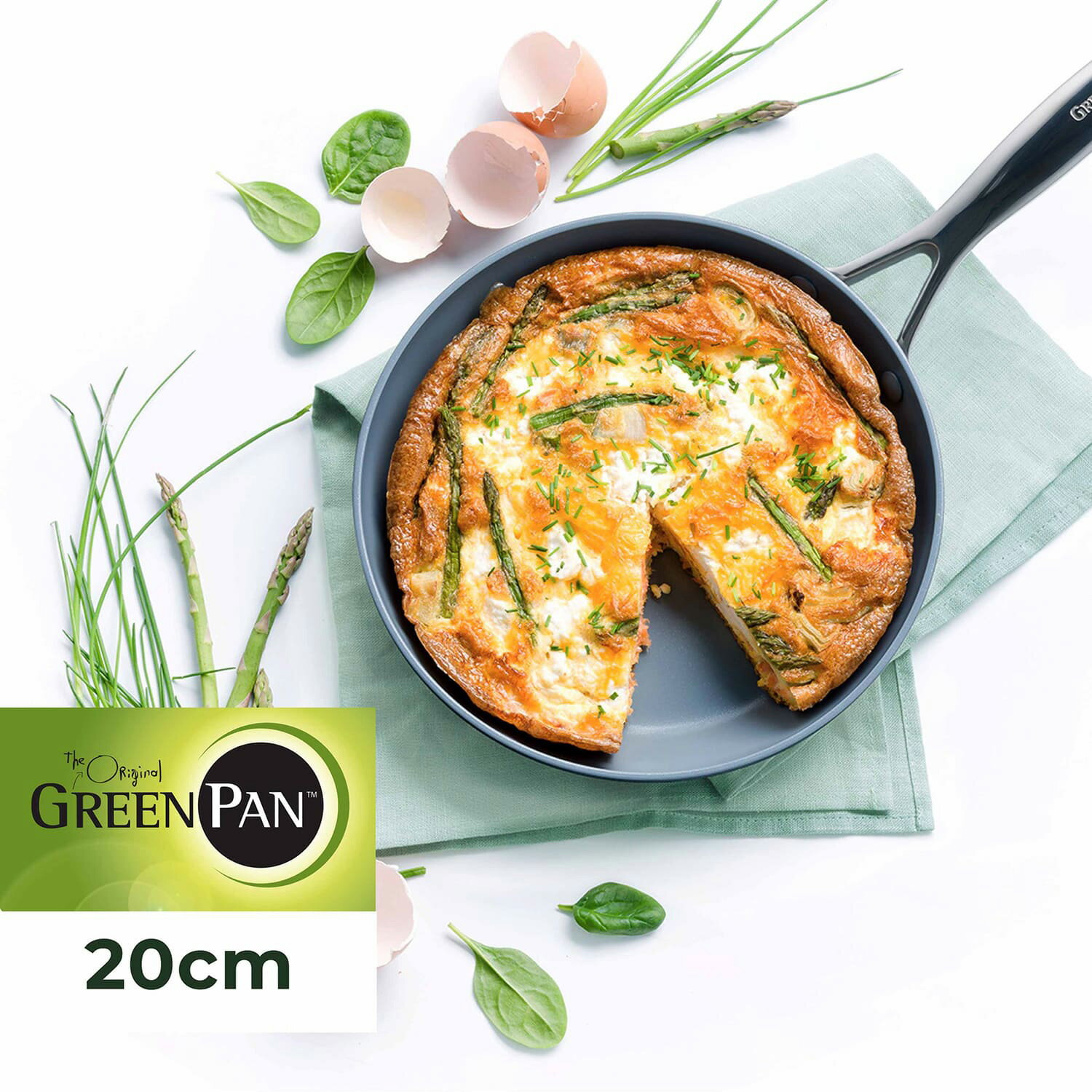 GREENPAN ヴェニス プロ グリーンパン フライパン 20cm IH 食洗機対応 セラミック CC000650