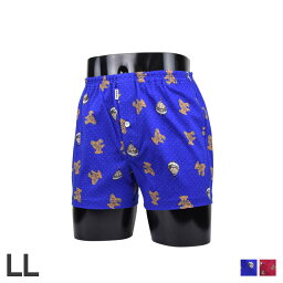 【最大1000円OFFクーポン配布中】 DAKS KNIT TRUNKS ダックス トランクス 下着 インナー アンダーウェア パンツ メンズ 前開き LL ニット メンズ下着 男性 ブルー ピンク 0129-78