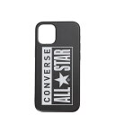 【最大1000円OFFクーポン配布中】 CONVERSE HEEL PATCH LOGO HYBRID IML BACK CASE コンバース iPhone12 mini スマホケース メンズ レディース 携帯 アイフォン ブラック カモ 黒 迷彩 【 ネコポス可 】